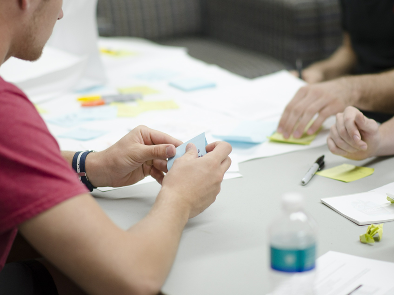 Erste Arbeitssession